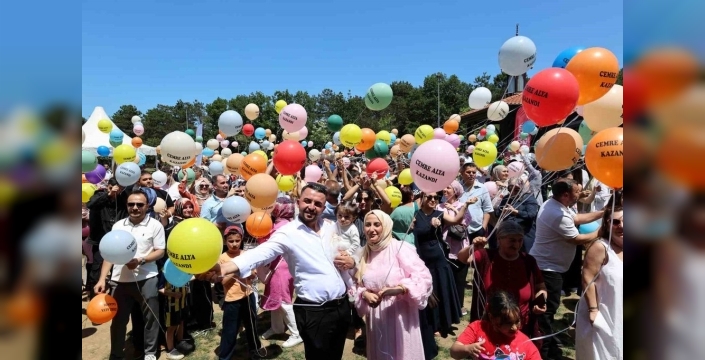 Çekmeköy'de Cemre Alya için umut dolu uğurlama