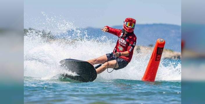 Çeşme'de Dünya Motosurf Şampiyonası'nın ilk günü tamamlandı