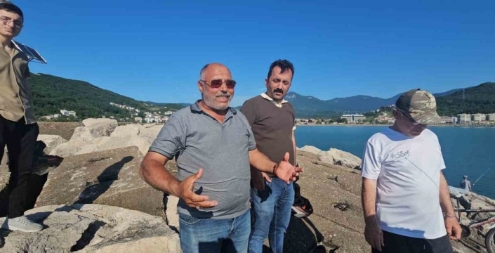 Cide'de denizin sır dolu kabarması: 10 dakika süren panik!