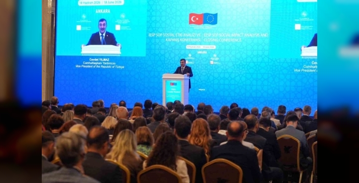Cumhurbaşkanı Yardımcısı Yılmaz: AB-Türkiye ilişkileri stratejik açıdan daha da önem kazandı