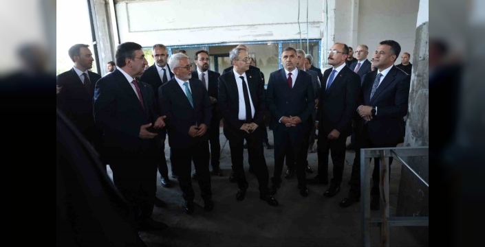 Cumhurbaşkanı Yardımcısı Yılmaz, MKE Samsun kampüsünü ziyaret etti