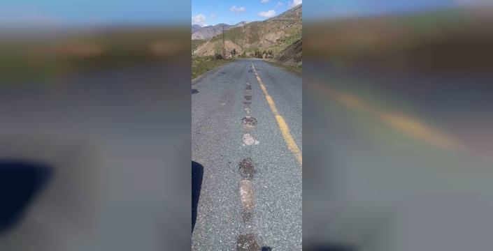 Çüngüş-Karakaya Barajı yolu tehlike saçıyor: Onarım çağrısı!