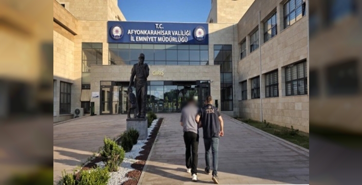 Darbeci öğrenci FETÖ davasından 6 yıl 3 ay hapis cezasıyla aranırken Afyonkarahisar'da yakalandı