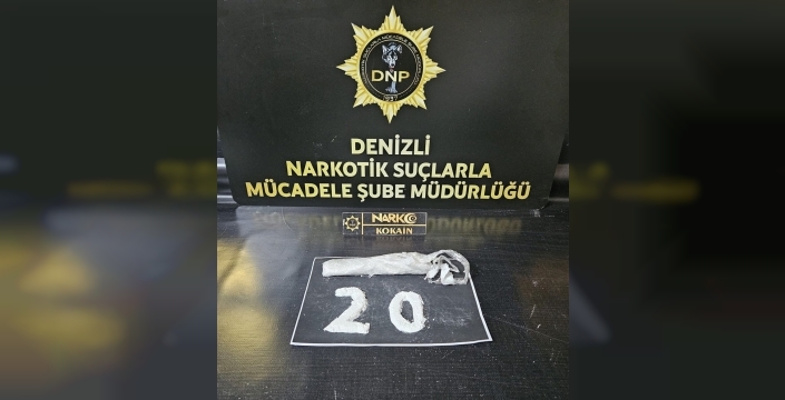 Denizli girişinde dev kokain operasyonu: 2 tutuklama!