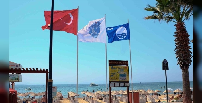 Didim'in incileri parladı: 14 plaj daha mavi bayrağa kavuştu