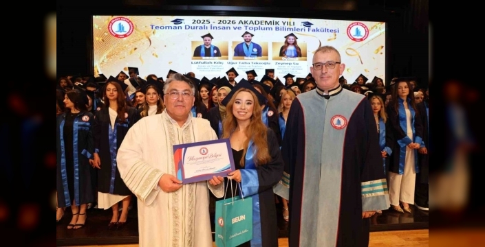 Diplomalarla taçlanan başarı: BEUN'da mezuniyet coşkusu
