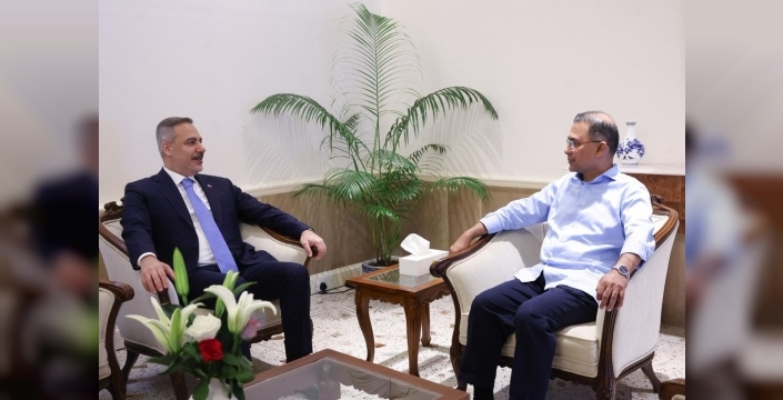 Dışişleri Bakanı Fidan, Bangladeş Başbakanı Rahman ile önemli görüşmeler yaptı