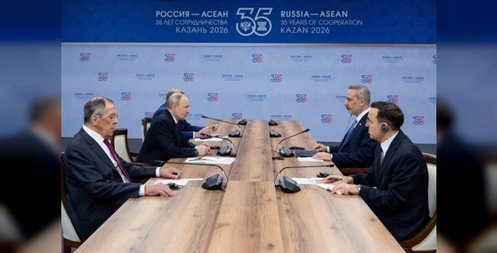 Dışişleri Bakanı Fidan, Putin ile masaya oturdu: Bölgesel Gelişmeler Masadaydı