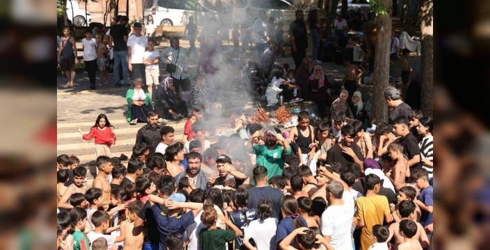 Diyarbakır'da çocuklara unutulmaz ciğer sürprizi