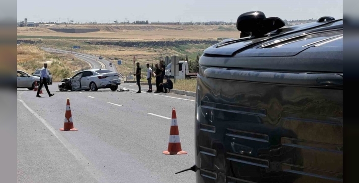 Diyarbakır'da kaza: 7 kişi yaralandı, 2'si çocuk