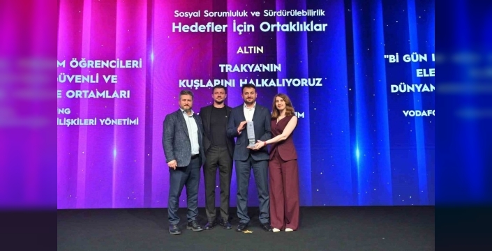 Doğanın kanatlarına altın dokunuş: Trakya'nın kuşları uluslararası ödülle taçlandı