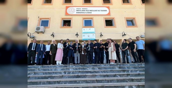 DTSO, Mevlana Mesleki ve Teknik Anadolu Lisesi kütüphanesine yeni yüz kazandırdı