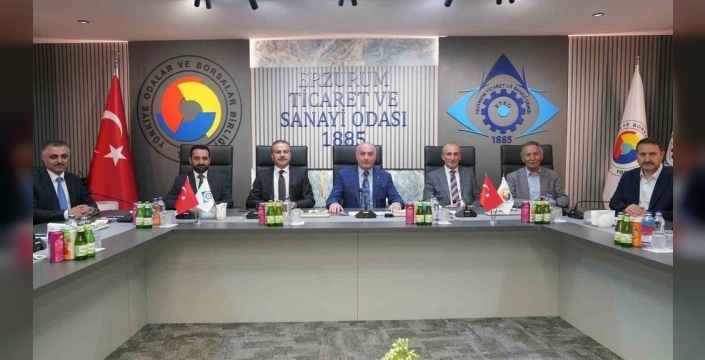 Duhok Ticaret ve Sanayi Odası heyetinden ETSO'ya ziyaret