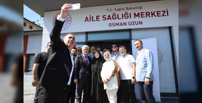 Düzce'de hayırsever eliyle 'Osman Uzun Aile Sağlığı Merkezi' dualarla hizmete açıldı