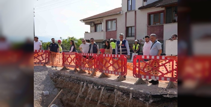 Düzce'deki içme suyu projesi teknik heyete tanıtıldı