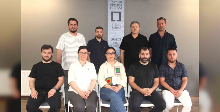 Düzce Mimarlar Odası'nda yeni yönetim görev dağılımını gerçekleştirdi