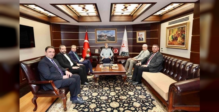 Ege Gazeteciler Federasyonu'ndan İçişleri Bakan Yardımcısı'na ziyaret