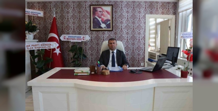 Eğirdir kaymakamı Ömer Cimşit, Ayvalık'a atandı