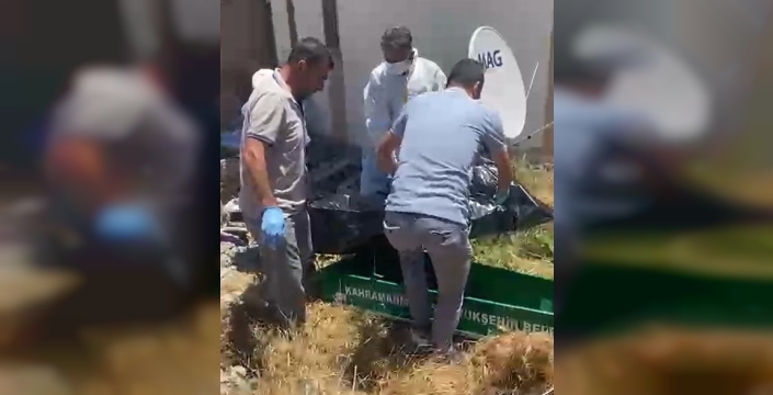 Elbistan'da yalnız yaşayan adam bahçe duvarının altında ölü bulundu