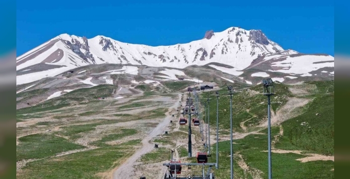 Erciyes'ten miniklere yaz daveti: Ücretsiz bisiklet ve oyun parkı açıldı!