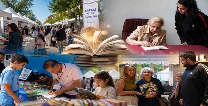 Ereğli’de kitap şöleni sona erdi: 10 günde binlerce kitapsever buluştu