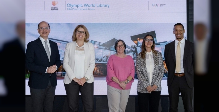FIBA, Olimpik Dünya Kütüphanesi Ağı'na katılan ilk uluslararası federasyon oldu