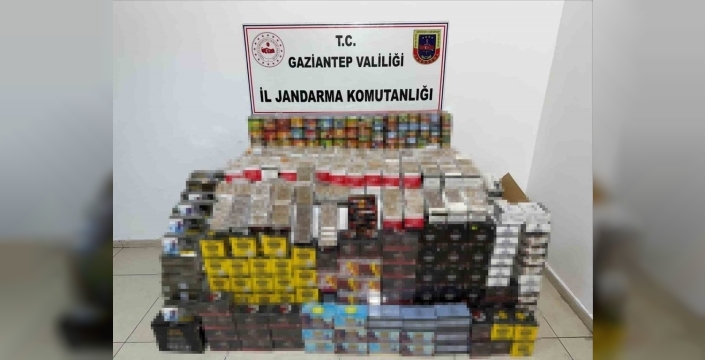Gaziantep'te dev operasyon: Milyonluk kaçak ürün yakalandı, 1 kişi gözaltında!
