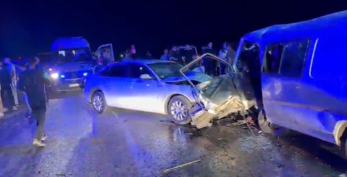 Gaziantep'te feci kaza: 1 ölü, 12 yaralı