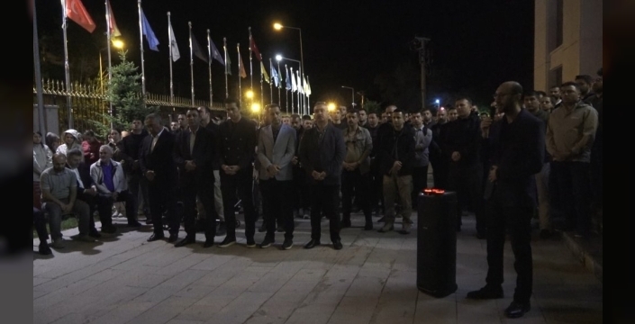 Genç polis gözyaşlarıyla uğurlandı: Hamile eşi yürekleri dağladı