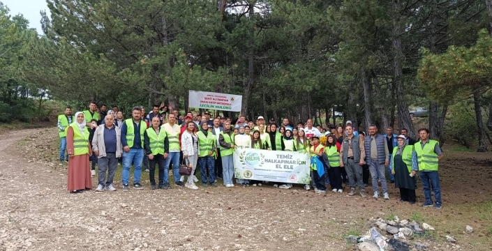 Gençler ve protokol el ele verdi: Halkapınar’da doğa için örnek seferberlik