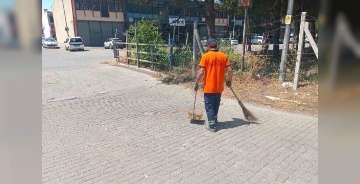 Gıda Çarşısı'nda hijyen operasyonu: Efeler Belediyesi titizlikle temizledi