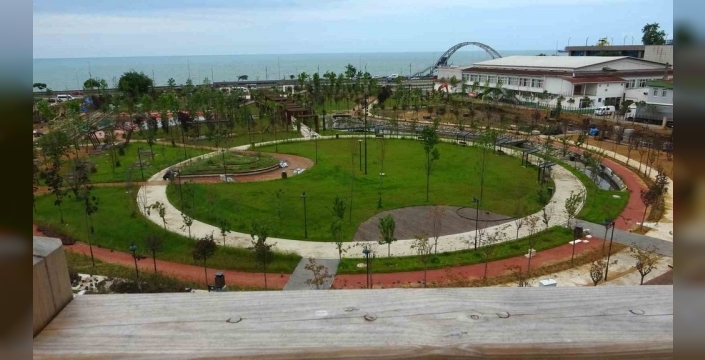 Giresun'un nefes alacağı dev proje bitmek üzere: 145 milyonluk Millet Bahçesi kapılarını aralıyor