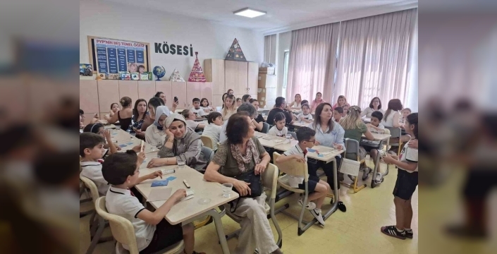 GKV özel ilkokulu'nda çevre bilinci için anlamlı etkinlik