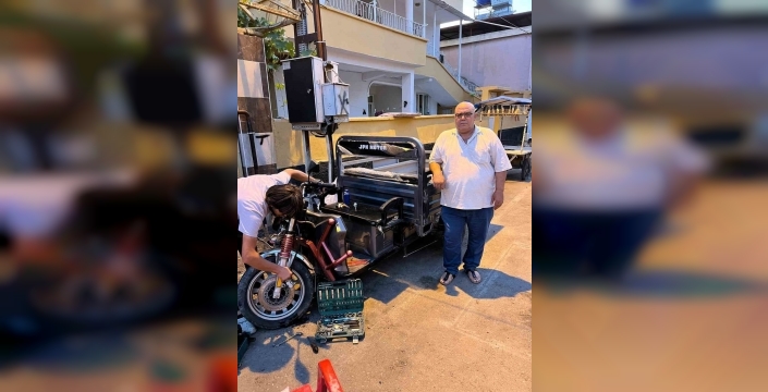 Gözyaşlarıyla 'helal parayla aldım' dediği motosikletine polis sayesinde 24 saatte kavuştu