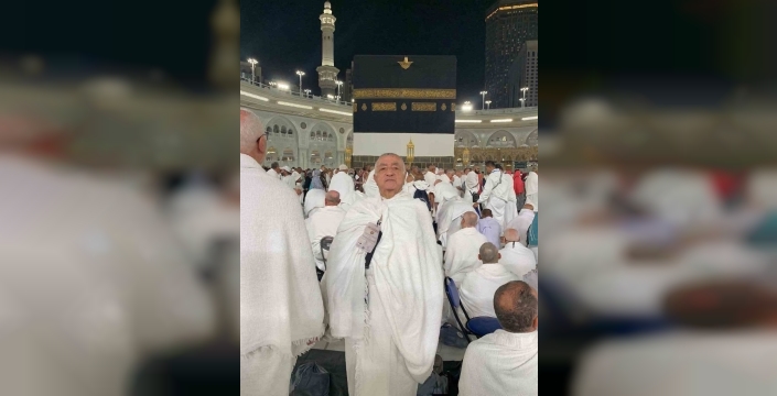 Hac dönüşü Mekke'de rahatsızlanan Adem Sayın hayatını kaybetti