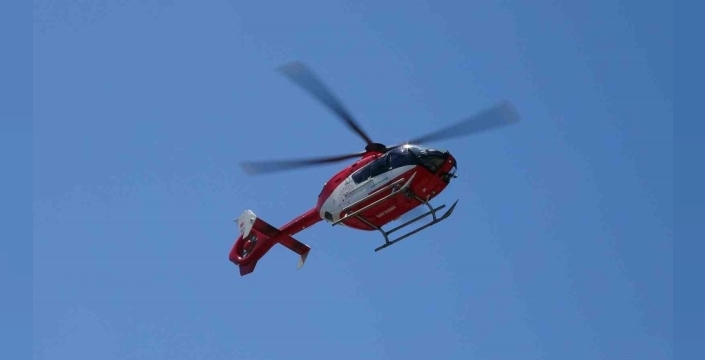 Hayat kurtaran yarış: Kalp krizi hastası, zamanla yarışan helikopterle Samsun'a ulaştı
