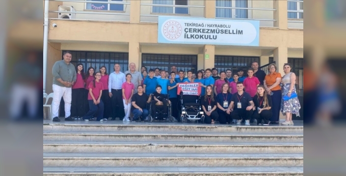 Hayrabolu'daki yardım kampanyası, engelli bireylere umut oldu