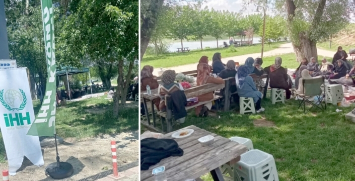 İHH Kadın Kolları Beşgöz’de moral pikniğinde buluştu