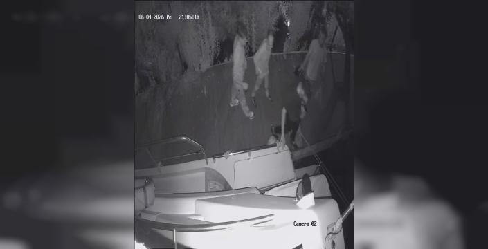 Irmak teknesinde 'alkol alemi'ne giren hırsızlar jandarmaya takıldı