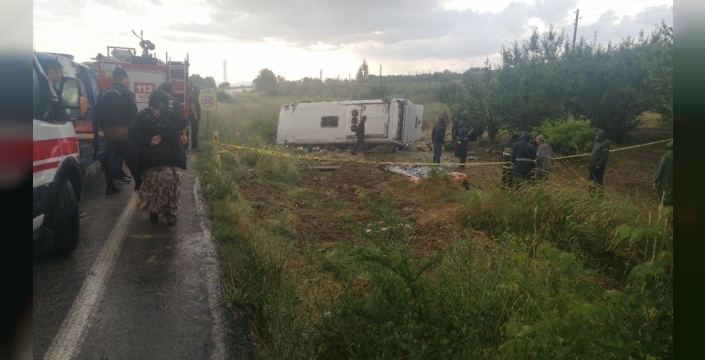 Isparta'da midibüs kazasında ölü sayısı 5'e çıktı