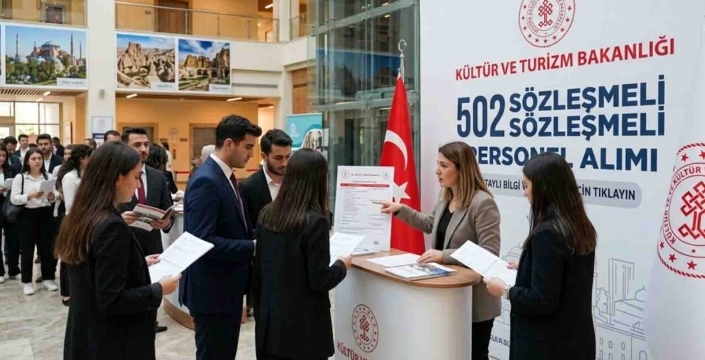 İşsiz gençlere büyük fırsat: Kültür ve Turizm Bakanlığı 502 personel alacak
