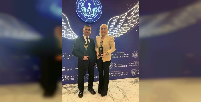 İstanbul Gelişim Üniversitesi'nden medyanın ve sanatın yıldızlarına özel ödüller