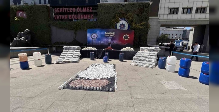 İstanbul merkezli dev operasyon: 1 ton uyuşturucu ele geçirildi, 110 kişi gözaltında