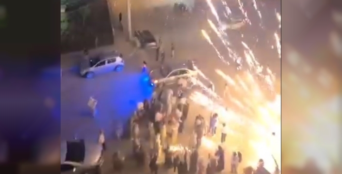 İzmir'deki nişanda havai fişek dehşeti: Kutlama paniğe döndü