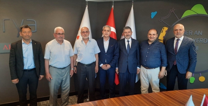 Kadınhanı'nın geleceği için doğalgaz görüşmesi yapıldı
