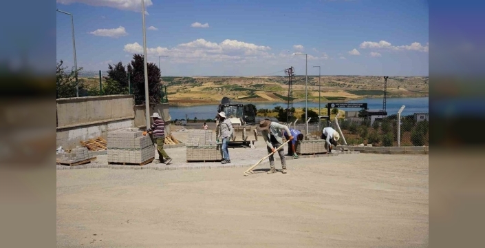 Kahta MYO yolu, yeni yüzüyle hizmete açıldı