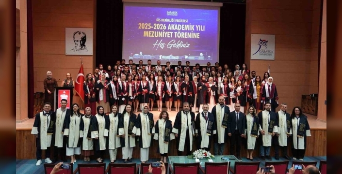 Karabük Üniversitesi'nde mezuniyet heyecanı: Orman mühendisleri ve sosyal bilimciler diplomalarını aldı