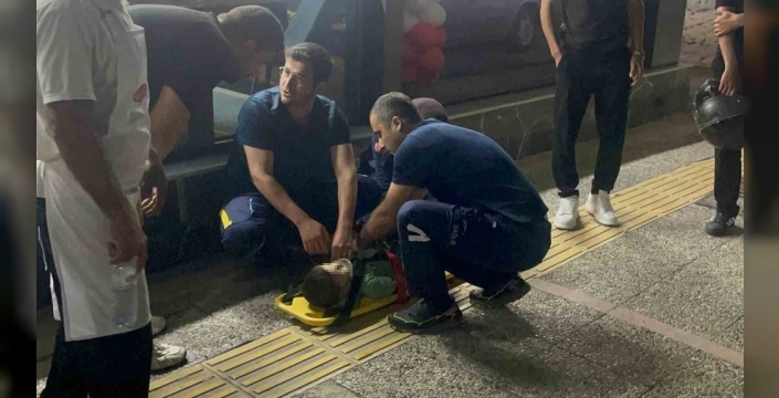 Karaman'da motosikletin çarptığı 3 yaşındaki çocuk hastaneye kaldırıldı