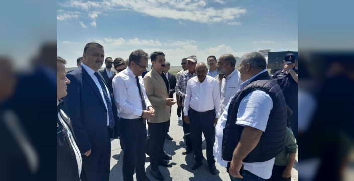Karapınar'da tarım işçileri için çadır kentte önemli inceleme
