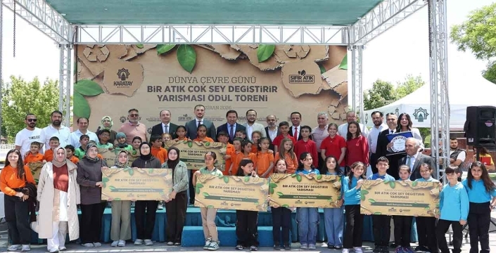 Karatay'da 'Bir Atık Çok Şey Değiştirir' yarışması sonuçlandı
